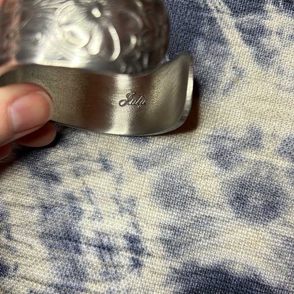 Pewter Cuff Bracelet - Picture 5 of 8